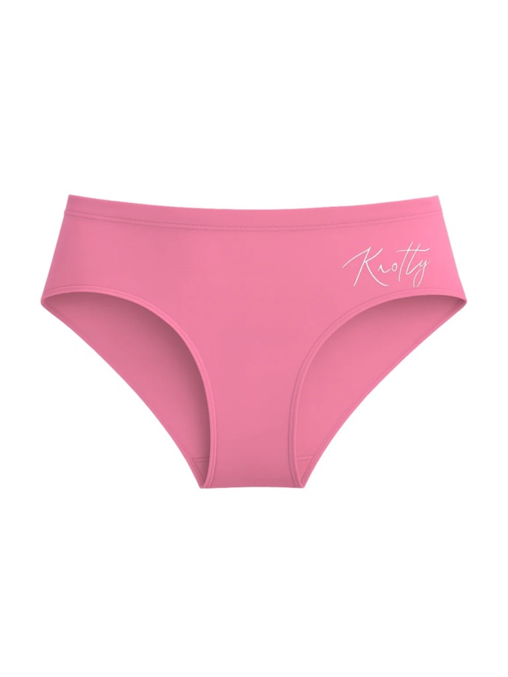 Knotty knickers Pink Cotton Knotty Briefs Underwear Panties Size XL - NEW